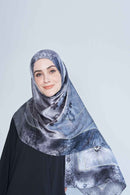 fun and floral scarf SERIOUSLY SATIN SILK