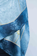 text -- fun and floral teal