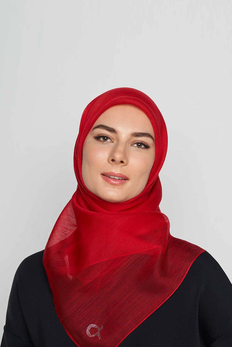so fine square CASHMERE SILK Medium