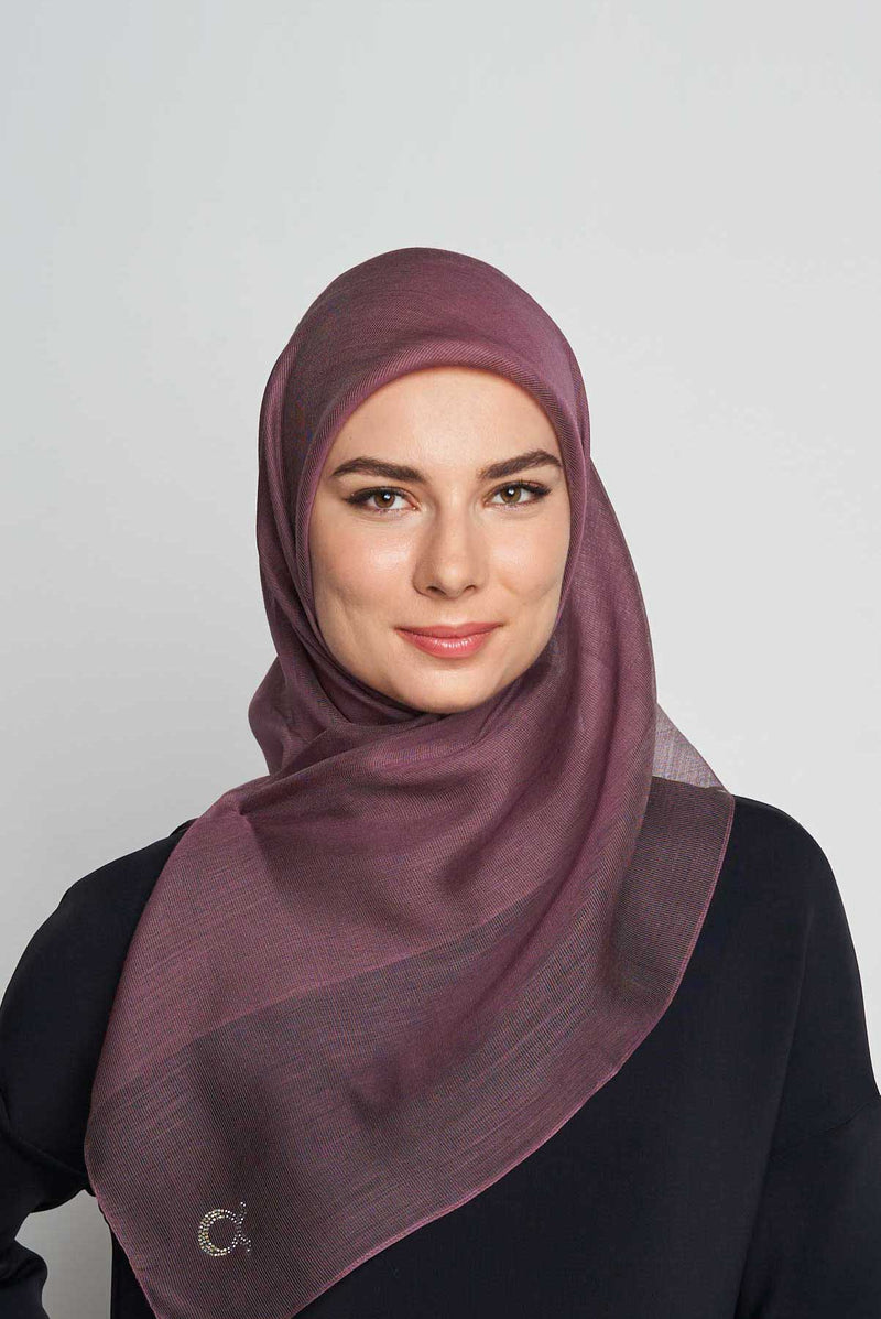 so fine square CASHMERE SILK Medium