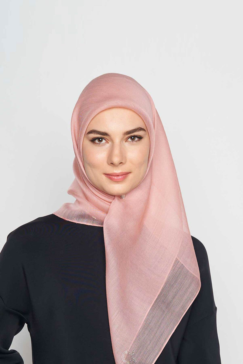 so fine square CASHMERE SILK Medium