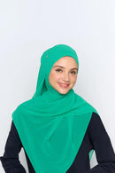 stretch-it scarf GEORGETTE Italian stitch hem