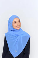stretch-it scarf GEORGETTE Italian stitch hem
