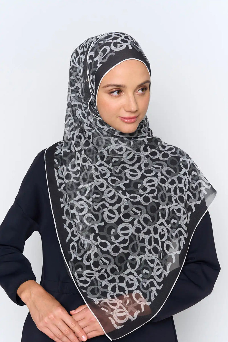 text -- mosaic sophisticated black