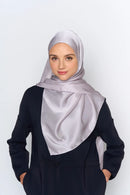 text -- high gloss silver mauve
