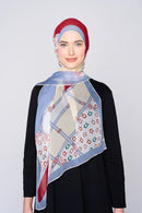 chain de arzu scarf CREPE SILK