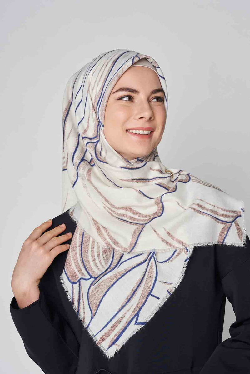 text -- abstract floral white