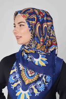 text -- vibrant paisley blue