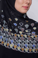 text -- jewel black