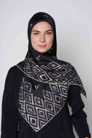 text -- diamond sophisticated black