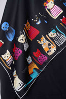 text -- cats black