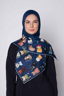 text -- cats navy blue
