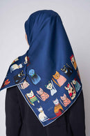 text -- cats navy blue