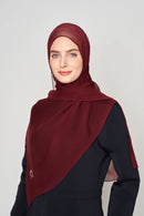 text -- crepe silk deep plum