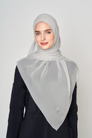 text -- crepe silk smoke