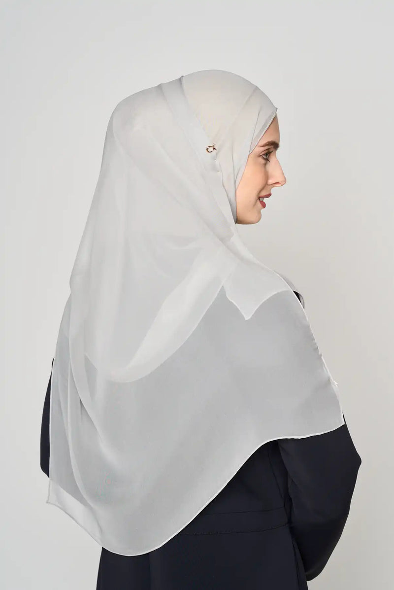 text -- crepe silk smoke