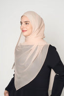 text -- crepe silk nude