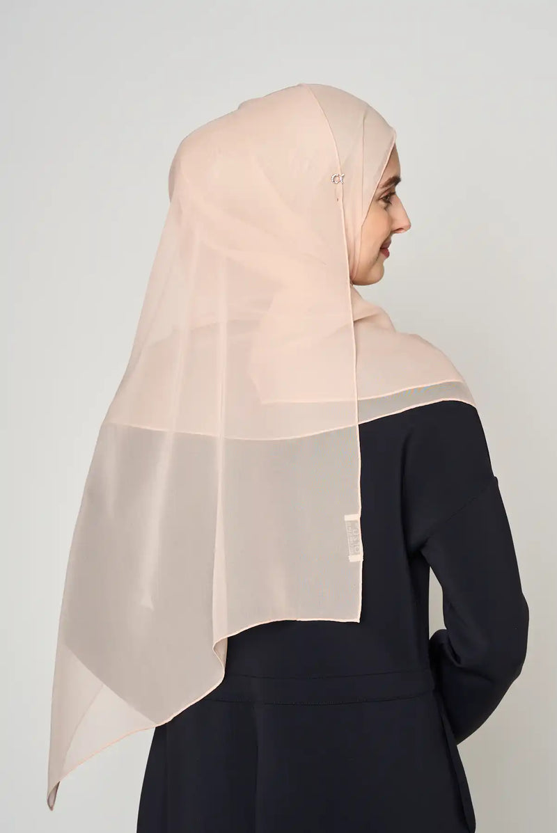 text -- crepe silk nude