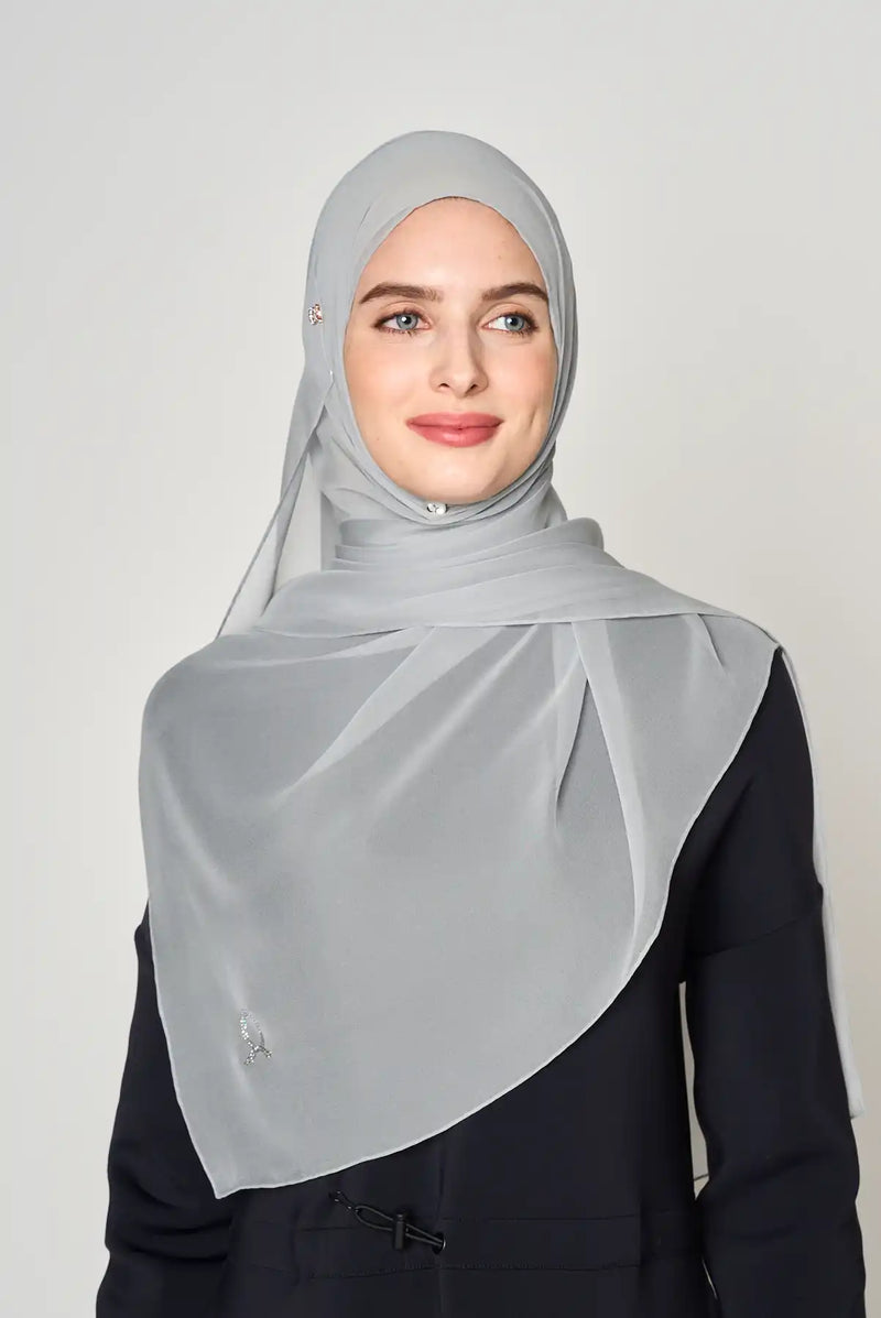 text -- crepe silk cool grey