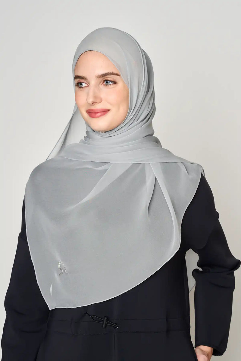 text -- crepe silk cool grey