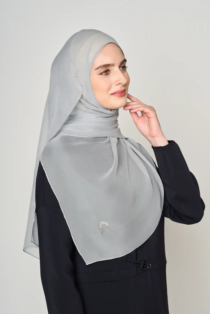 text -- crepe silk cool grey