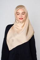 text -- shimmering sandstone taupe
