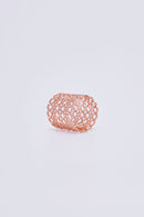text -- rose gold ring