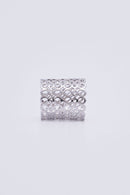text -- silver ring