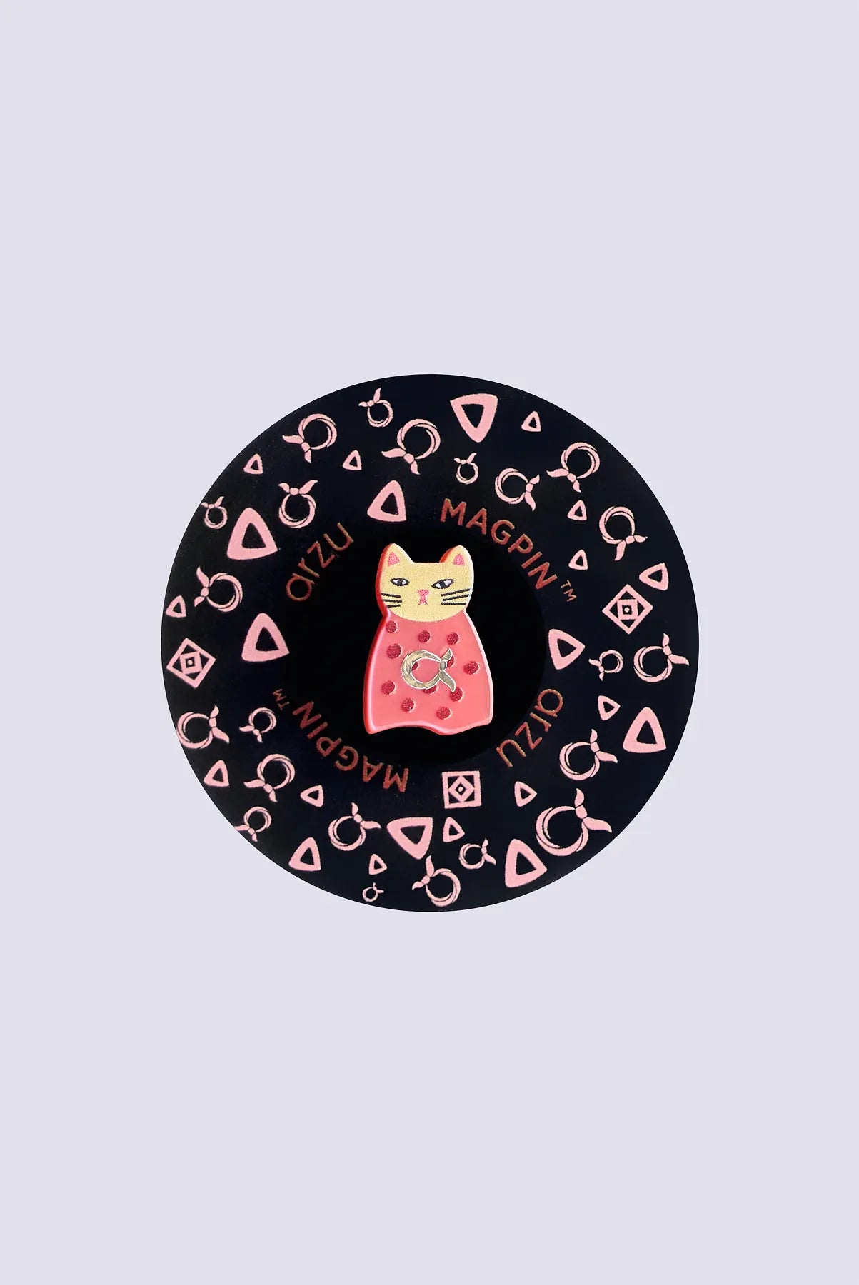 text -- pink