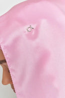 text -- silver and rose gold