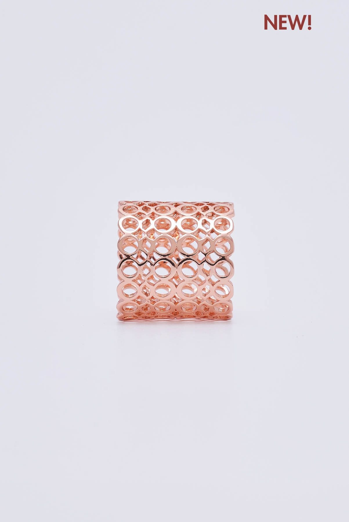 text -- rose gold ring