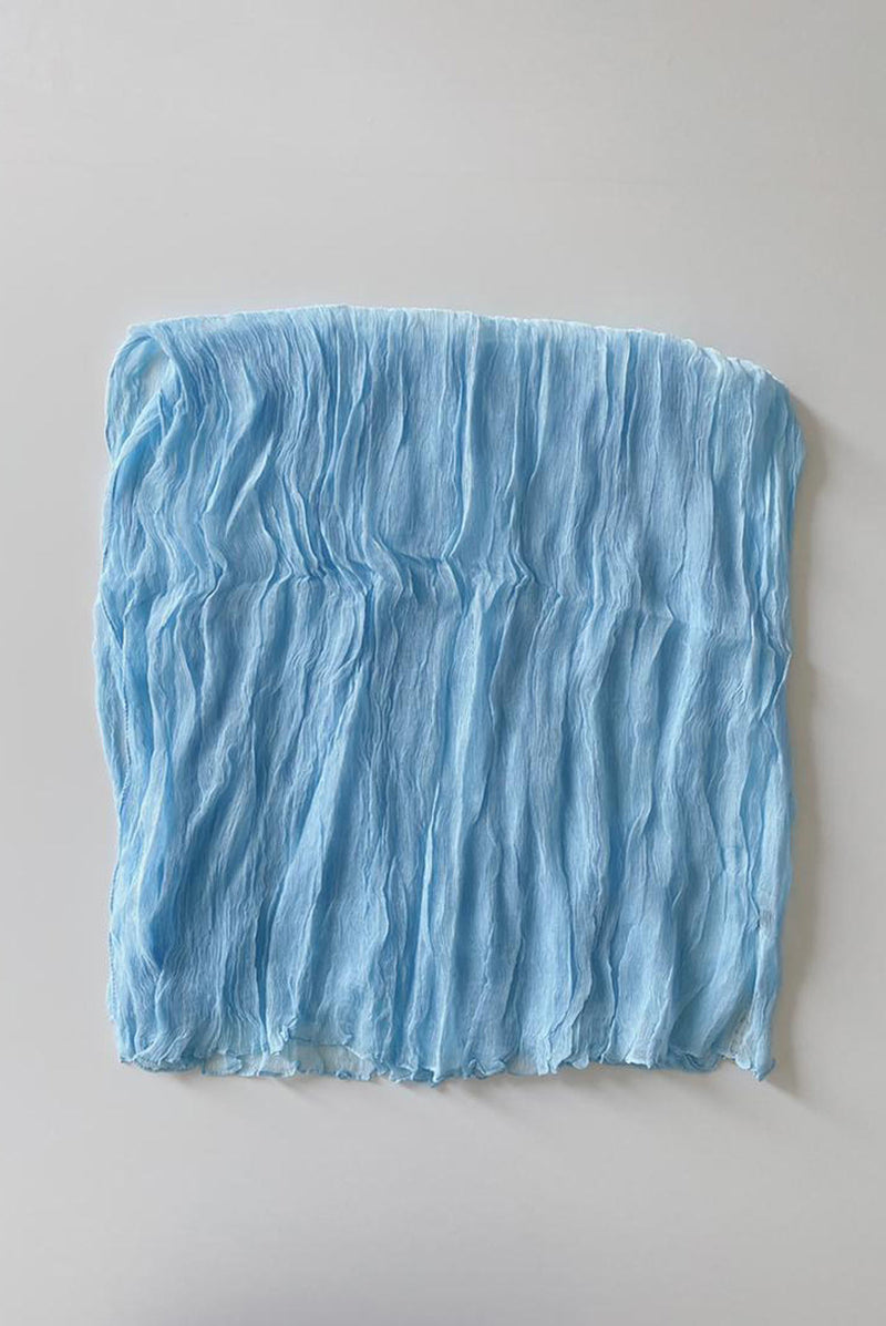 text -- chiffon silk baby blue