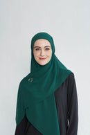 stretch-it square Large GEORGETTE Italian stitch hem