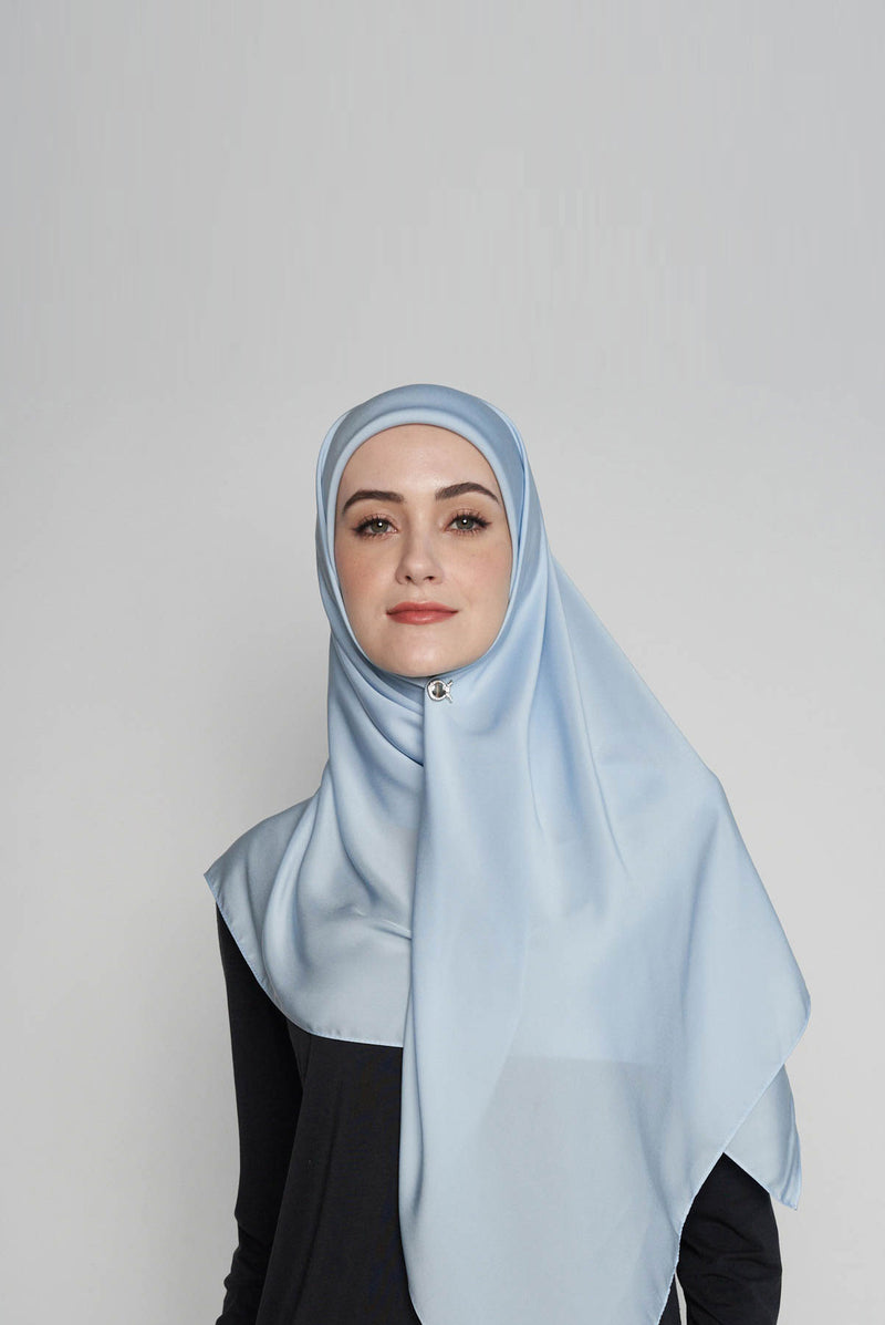 plaintastic mute satin square Large No-Silk Silk™ Italian Stitch hem