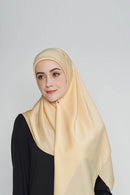 plaintastic mute satin square Large No-Silk Silk™ Italian Stitch hem