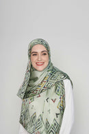 diamond lattices are forever scarf SERIOUSLY SATIN SILK