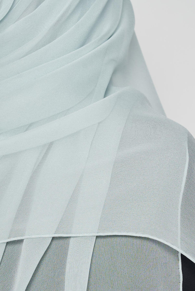 text -- crepe silk clear day