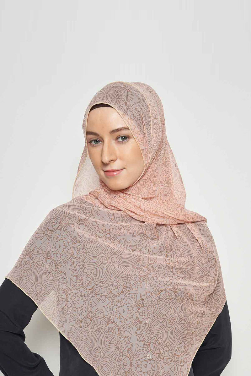 jewel of Raya scarf CREPE SILK