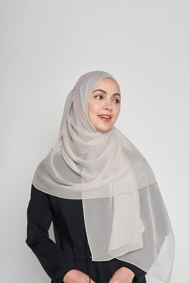 nude essentials scarf CREPE SILK