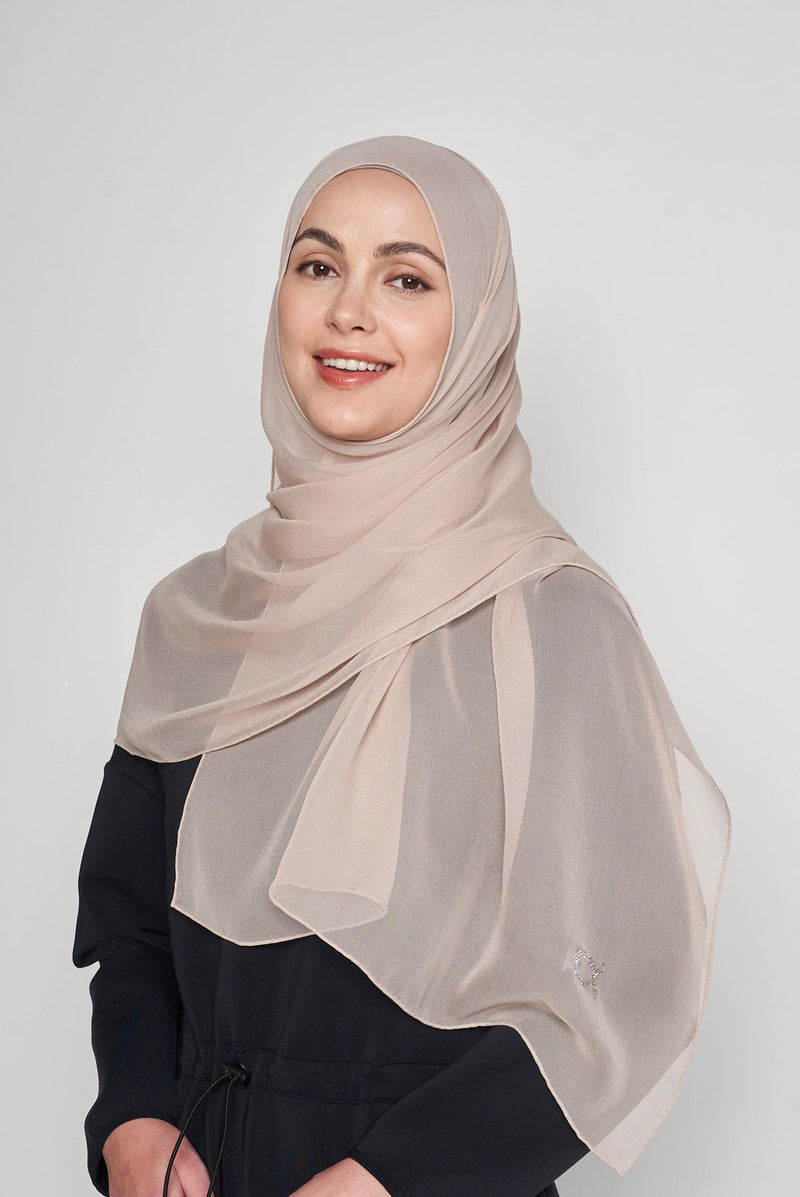 nude essentials scarf CREPE SILK