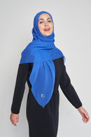 text -- crepe silk jet set blue