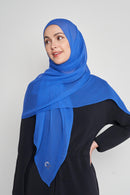 text -- crepe silk jet set blue