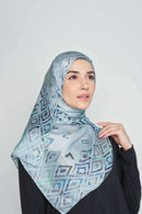 diamond lattices are forever scarf SERIOUSLY SATIN SILK