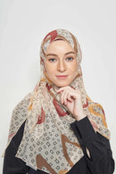 a-motion scarf CREPE SILK