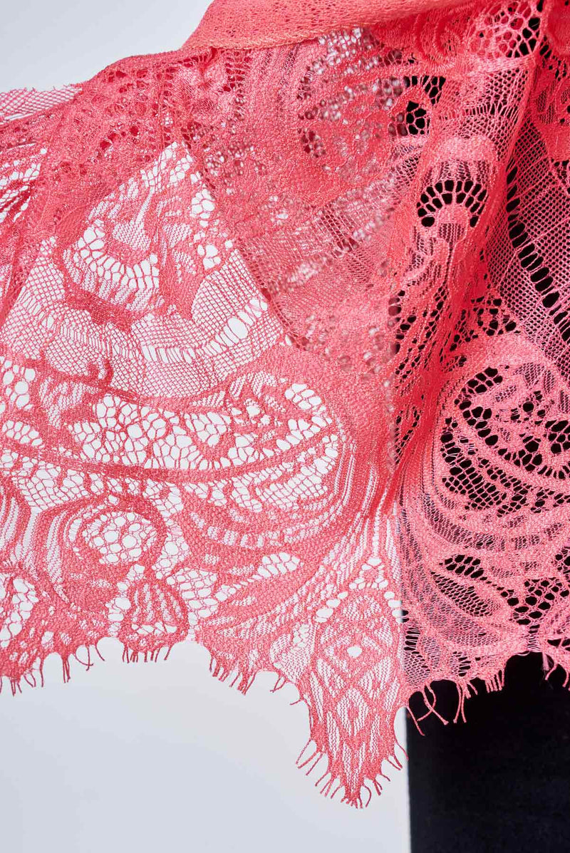 text -- textured lush coral