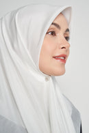 text -- lustrous off white
