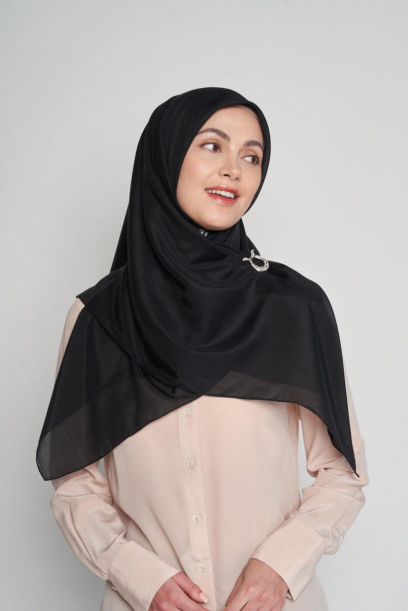 text -- lustrous sophisticated black