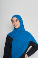 stretch-it square Large GEORGETTE toothstitch hem