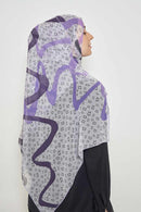 a-motion scarf CREPE SILK