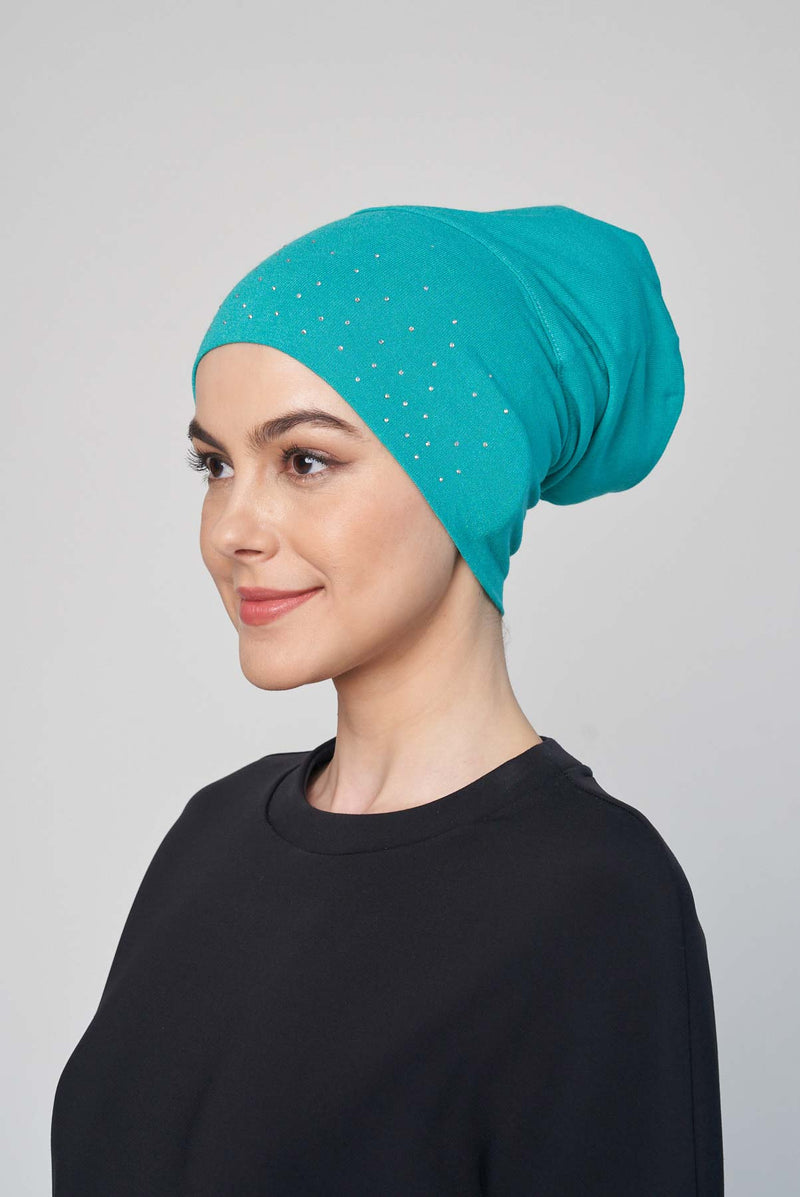 text -- turquoise